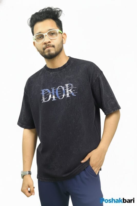 dior drop shoulder tshirt bd dior oversized tshirt bangladesh premium dior acid wash tshirt dior style streetwear tshirt bd heavy gsm dior tshirt